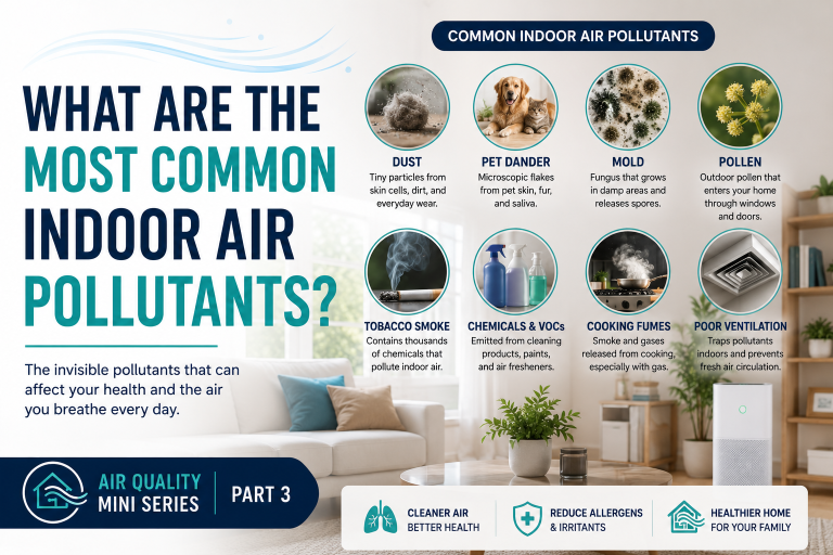 What Are the Most Common Indoor Air Pollutants
