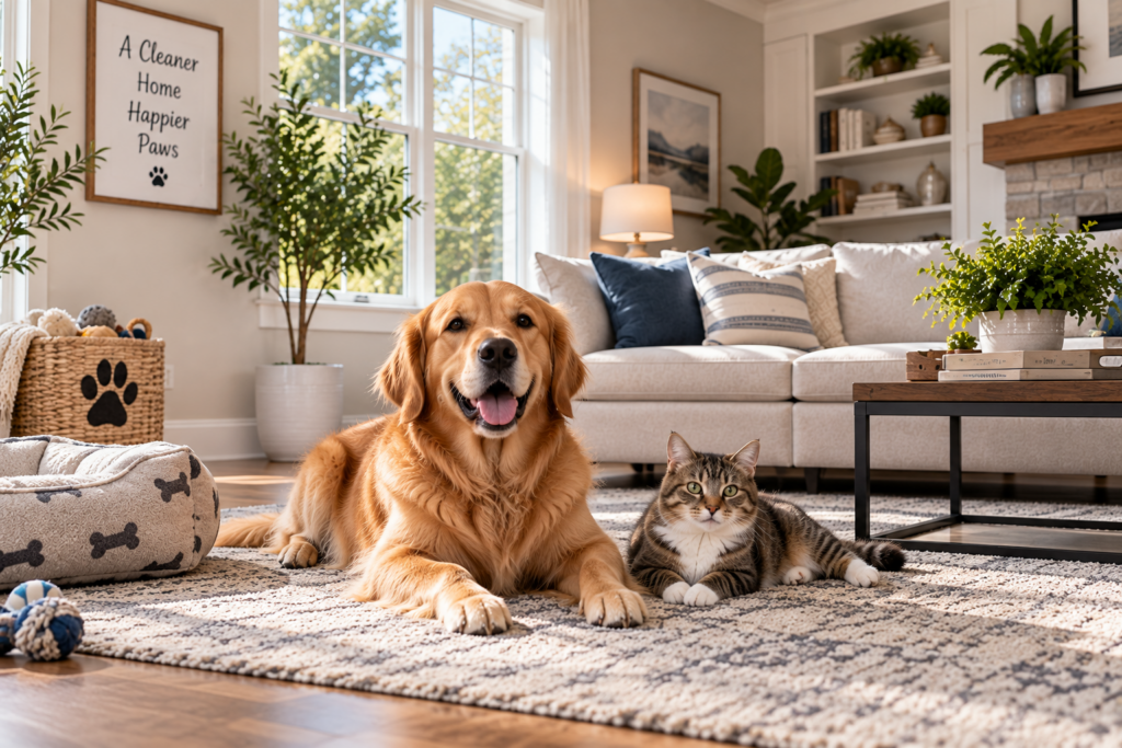 Clean home with pets in Danbury CT