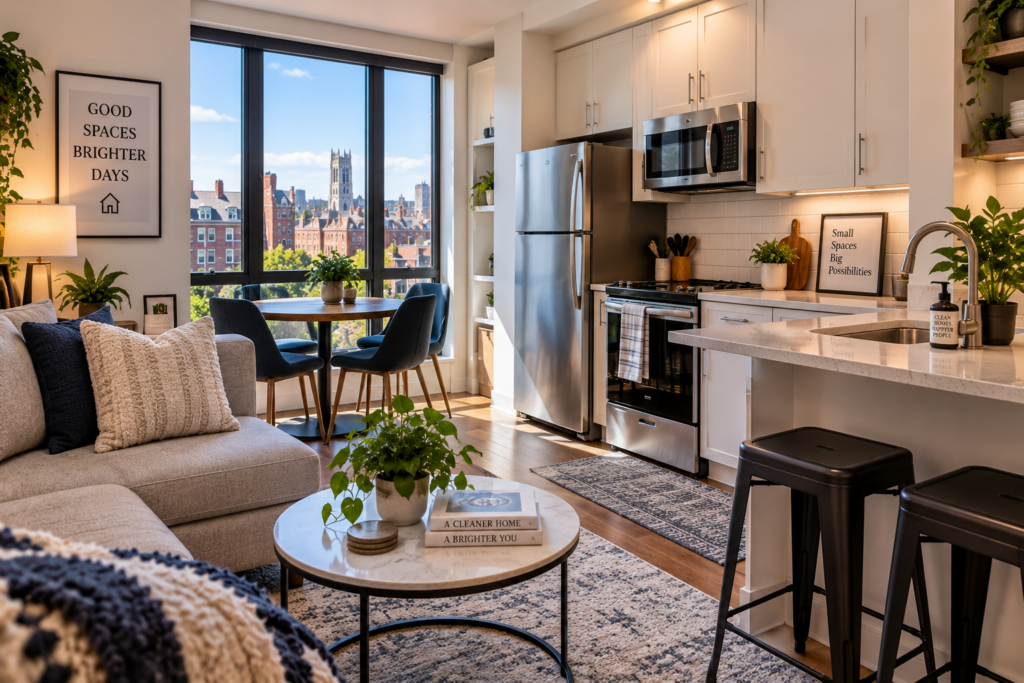 Apartments condos and compact living cleaning in New Haven CT