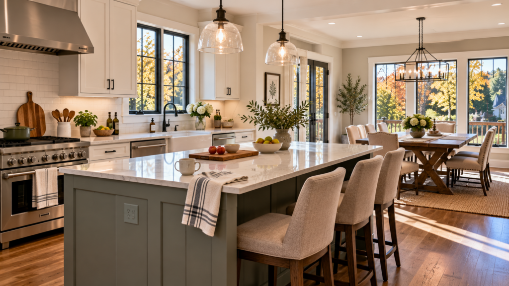 Kitchen dining cleaning Newtown CT