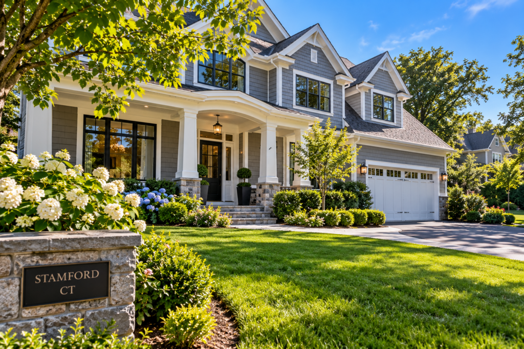 Single family homes and larger residential spaces in Stamford CT