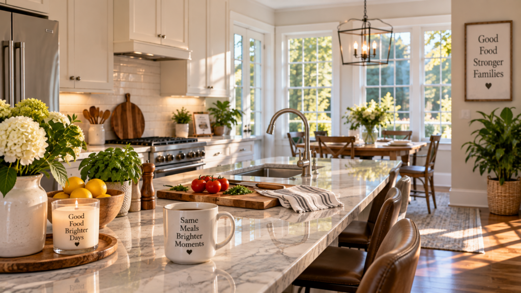 Kitchens counters and repeated daily routines in Trumbull CT