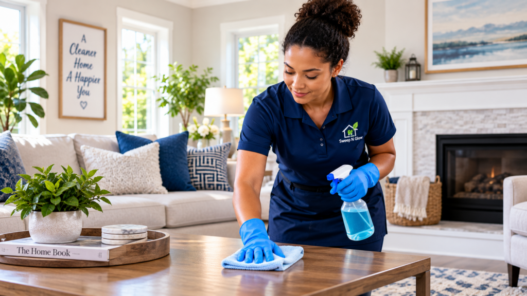 Residential cleaning service in Darien
