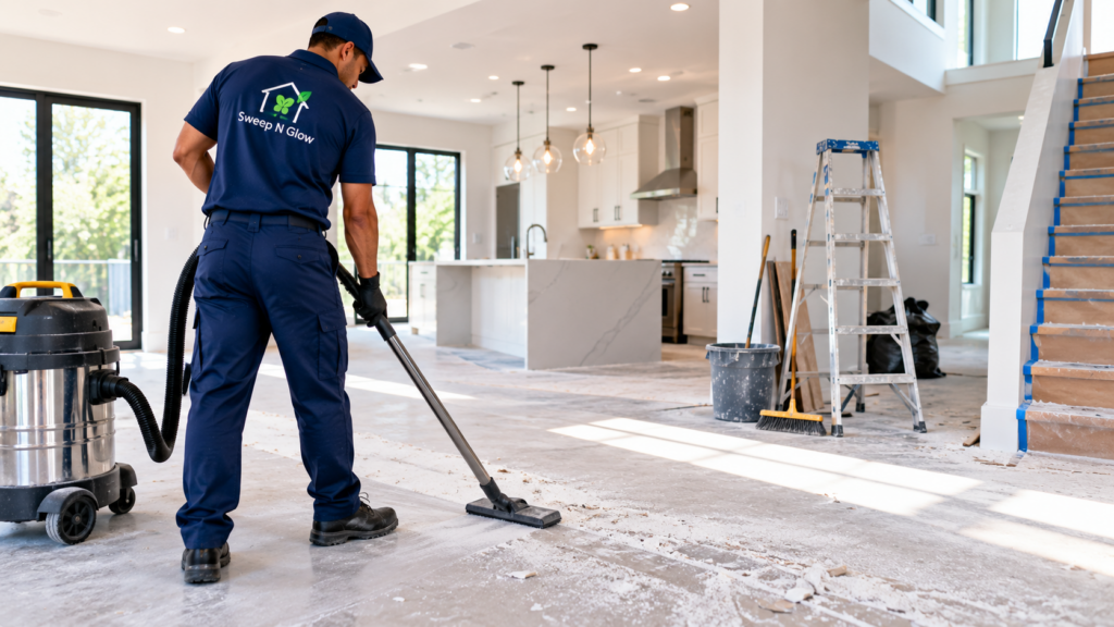 Post-construction and renovation cleaning service in Darien
