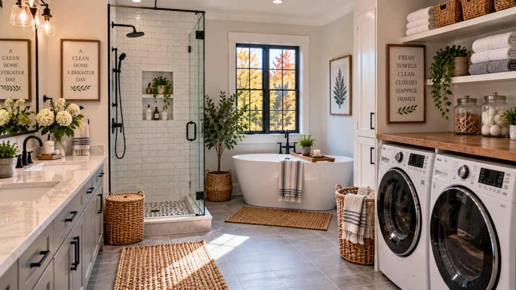 Bathroom laundry moisture cleaning Newtown CT