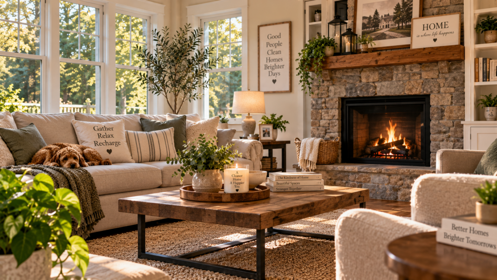 Family rooms sofas and gathering spaces in Trumbull CT